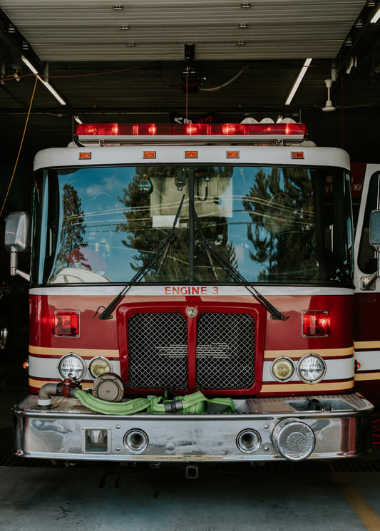 Fire Truck Front 1