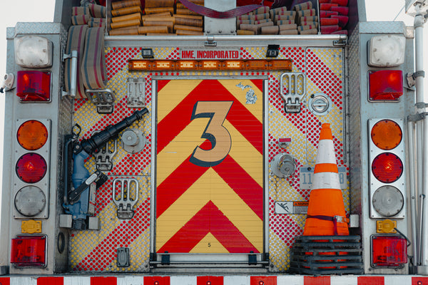Fire Truck Back 1